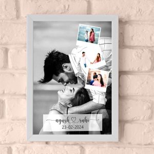 Love Portrait - Couple photo frame