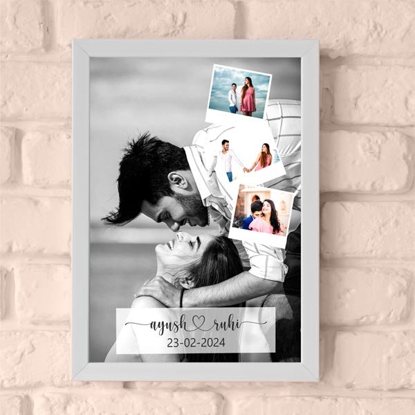 Love Portrait Couple photo frame