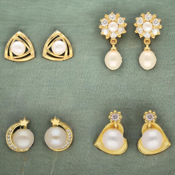 Elegance Combo Of 4Pair Earrings