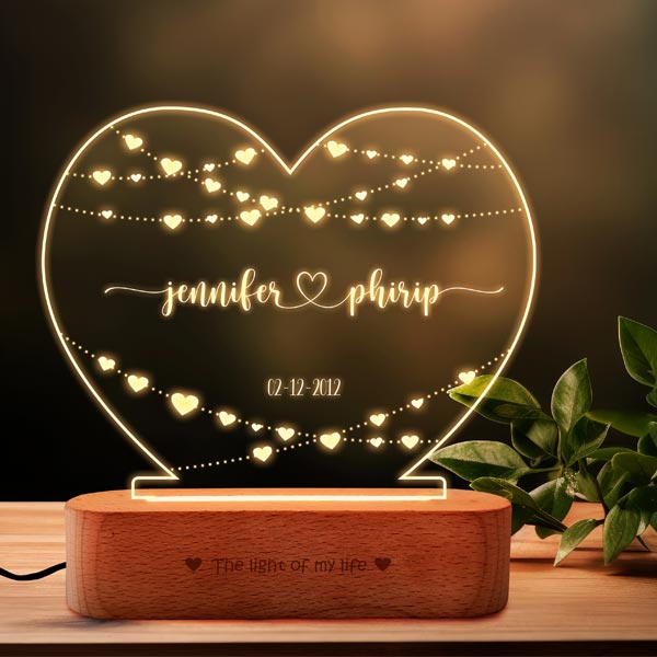 Festival Of Love Lamp Personalized Gift