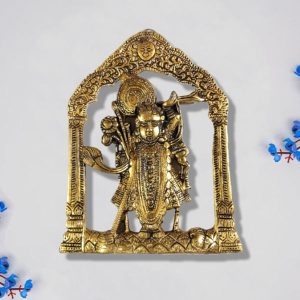 Sri Dwarkadhish Metal Wall Hanging