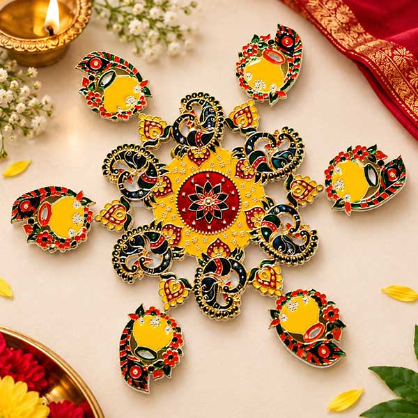 Designer Diwali Rangoli