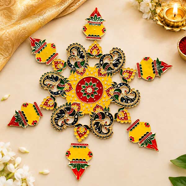 Glorious Diwali Rangoli for Home