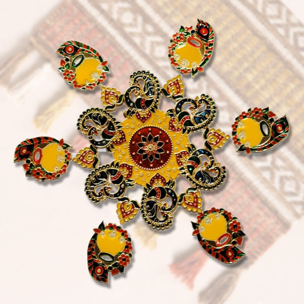 Designer Diwali Rangoli