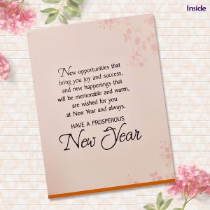 Happy New Year Greeting Card