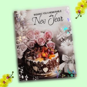Happy New Year Greeting Card