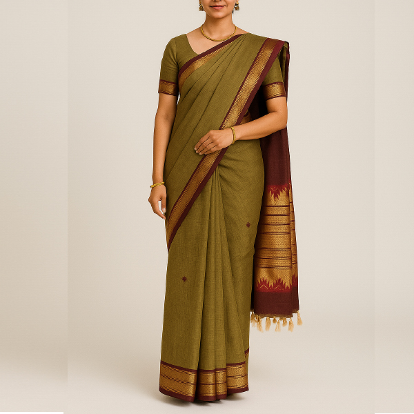 Exclusive Gadwal Indian Saree