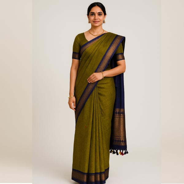 Traditional Gadwal Handloom Saree