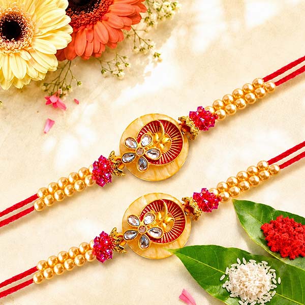 Classic Designer Rakhi Pair