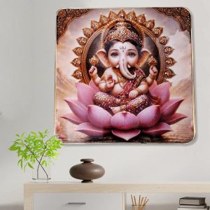 Cute Sri Bal Ganesha Wall Picture