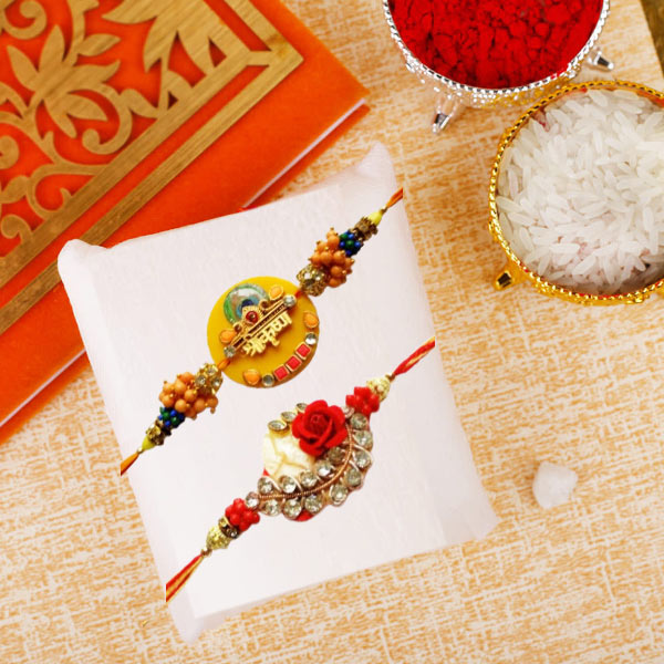 Exclusive Designer Rakhi Set