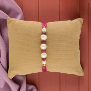 Thread of Trust Pearl Rakhi