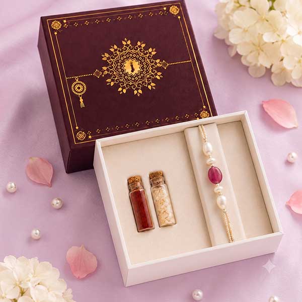 Pearl Oath Forever Ruby Rakhi