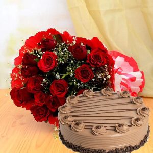 18 Roses Celebration Combo